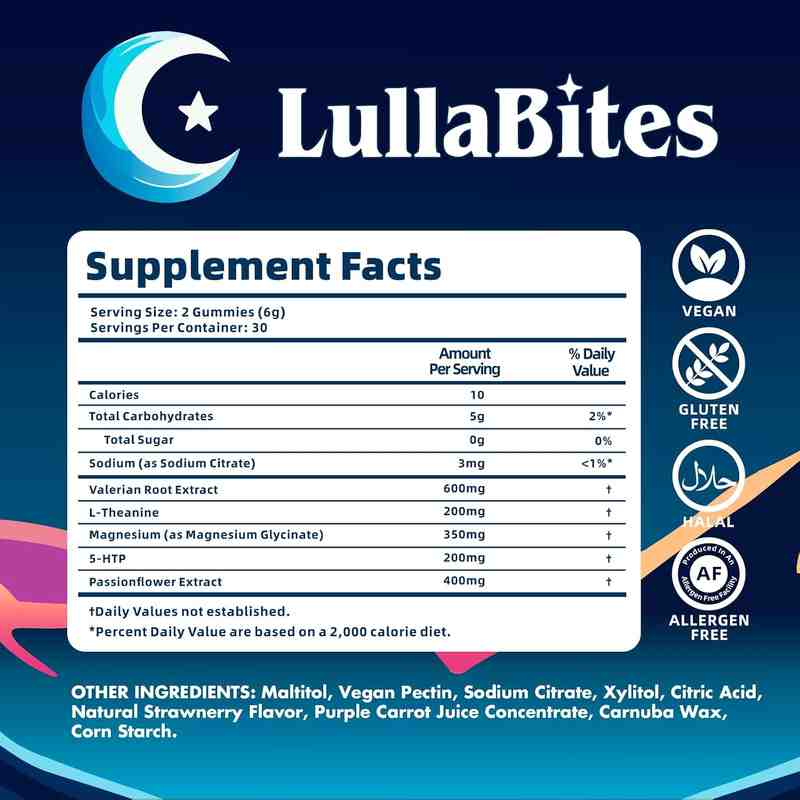 Fall Asleep Faster, Wake Up Fully Refreshed Natural Sleep Support