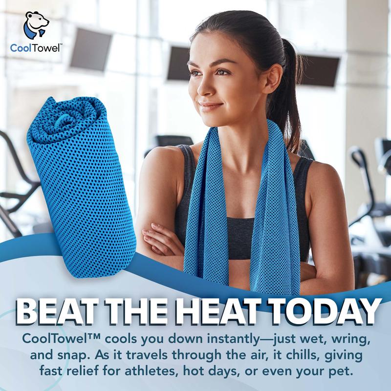 Cooling Towel – Instant Evaporative Cooling Technology For Fast Heat Relief