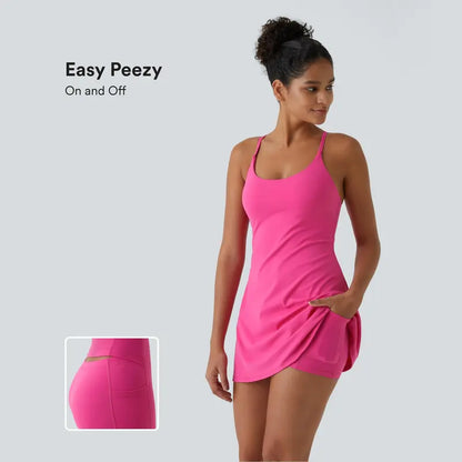 Active Dress - Soft Stretch Fabric For Effortless Movement & All-Day Comfort