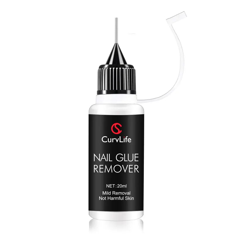 Gentle & Precise Nail Glue Remover — Fast, Pain-Free Release