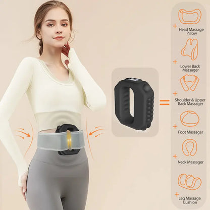 Effortless Hands-Free Fascia Ring Massager for Deep Muscle Recovery