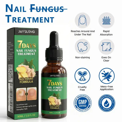 Get Clear, Healthy Nails in Just 7 Days – 100% Plant-Based Extra Strength Liquid