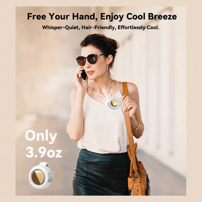 Clip-On Bladeless Fan - Hands-Free Cooling For Hot Days