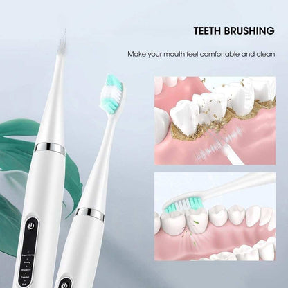 Blast Away Stubborn Tartar Instantly With This Sonic Dental Calculus Remover & Toothbrush Combo