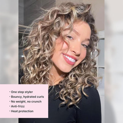 Curl Styling Treatment Spray - Anti-Frizz Humidity Shield For Defined, Smooth Curls