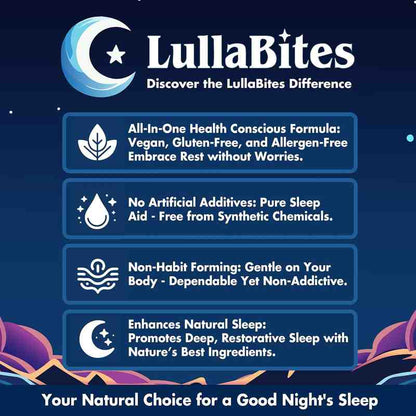 Fall Asleep Faster, Wake Up Fully Refreshed Natural Sleep Support