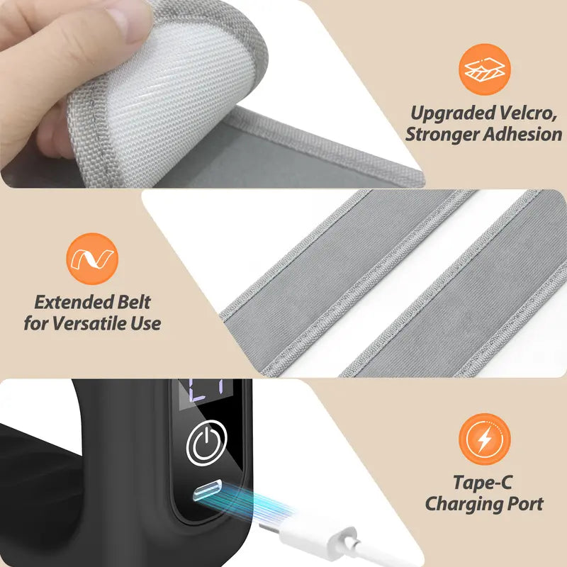 Effortless Hands-Free Fascia Ring Massager for Deep Muscle Recovery