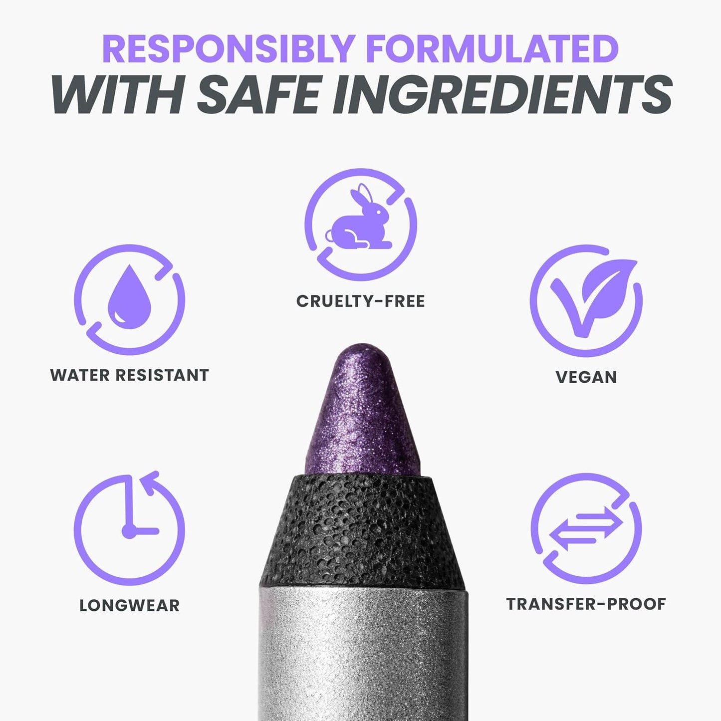 Waterproof Eyeliner Pencil - Longwear Formula For Smudge-Free, All-Day Defined Eyes