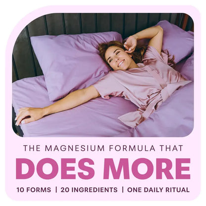 Magnesium Complex Capsules for Women's Sleep Support & Muscle Relaxation