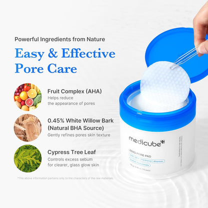 Dual-Acid Pore Tightening Pads--Instant Exfoliating For Filter-Free Skin
