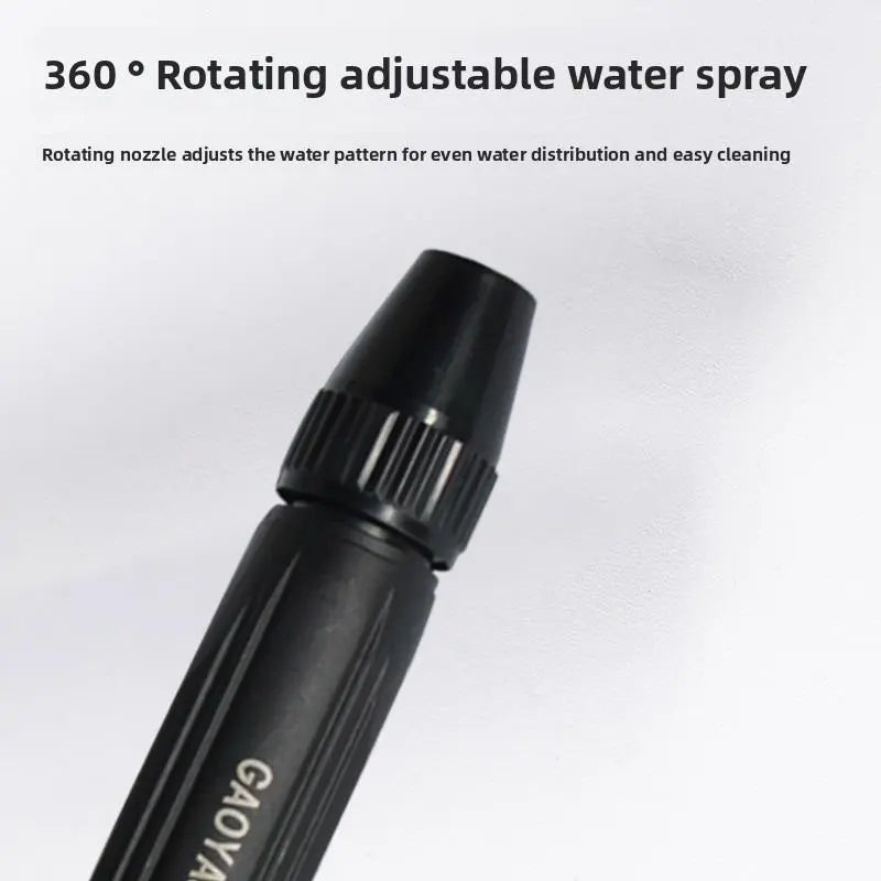 High-Pressure Car Wash Water Gun - Booster Nozzle For Cars, Gardens & Outdoor Cleaning
