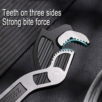 Self-Locking Pipe Wrench Set - Quick-Opening Multi-Model Grip For Fast Plumbing Repairs