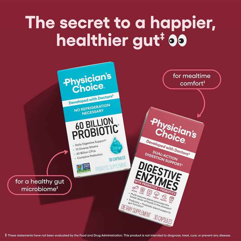 Say Goodbye to Bloating: Advanced 3-in-1 Digestive Formula for Complete Gut Comfort