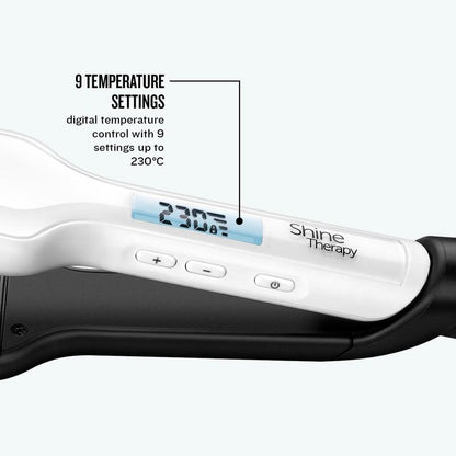 Hair Straightener – Shine Therapy Ceramic Technology For 86% More Glossy, Frizz-Free Hair