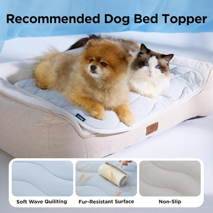 Cooling Pet Mat - Gel-Free Breathable Fabric For Instant Summer Comfort & All-Day Rest For Dogs