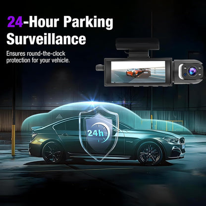 Front & Rear Dash Cam - Dual Recording Protection For Safer Everyday Driving