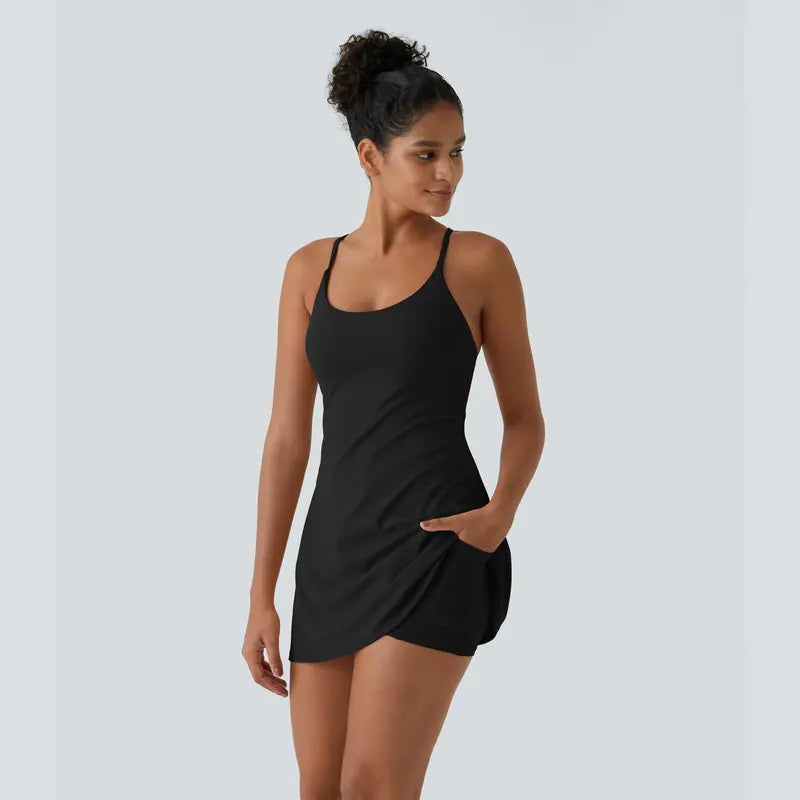 Active Dress - Soft Stretch Fabric For Effortless Movement & All-Day Comfort