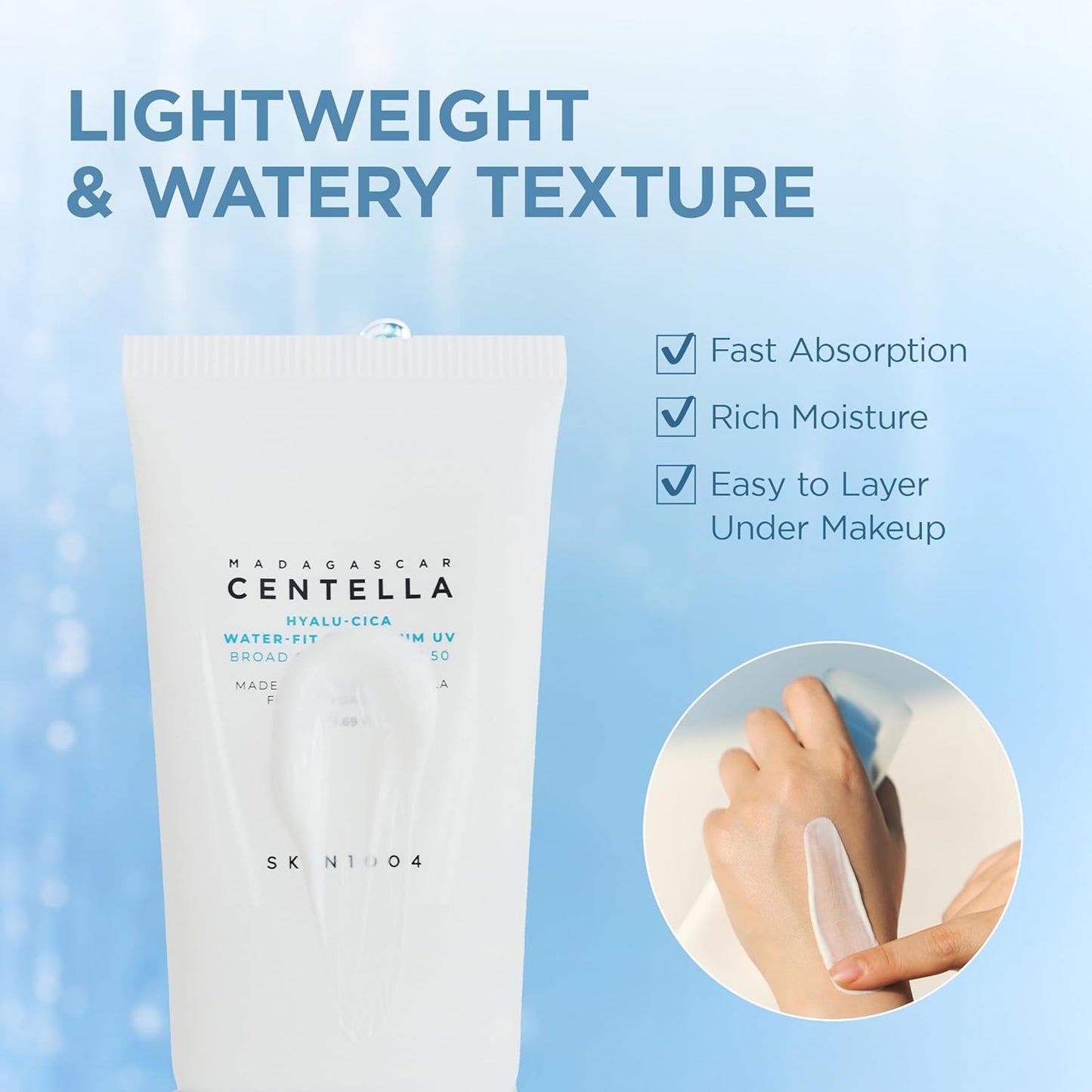 Hydrating Centella Water-Fit Sun Serum SPF50+