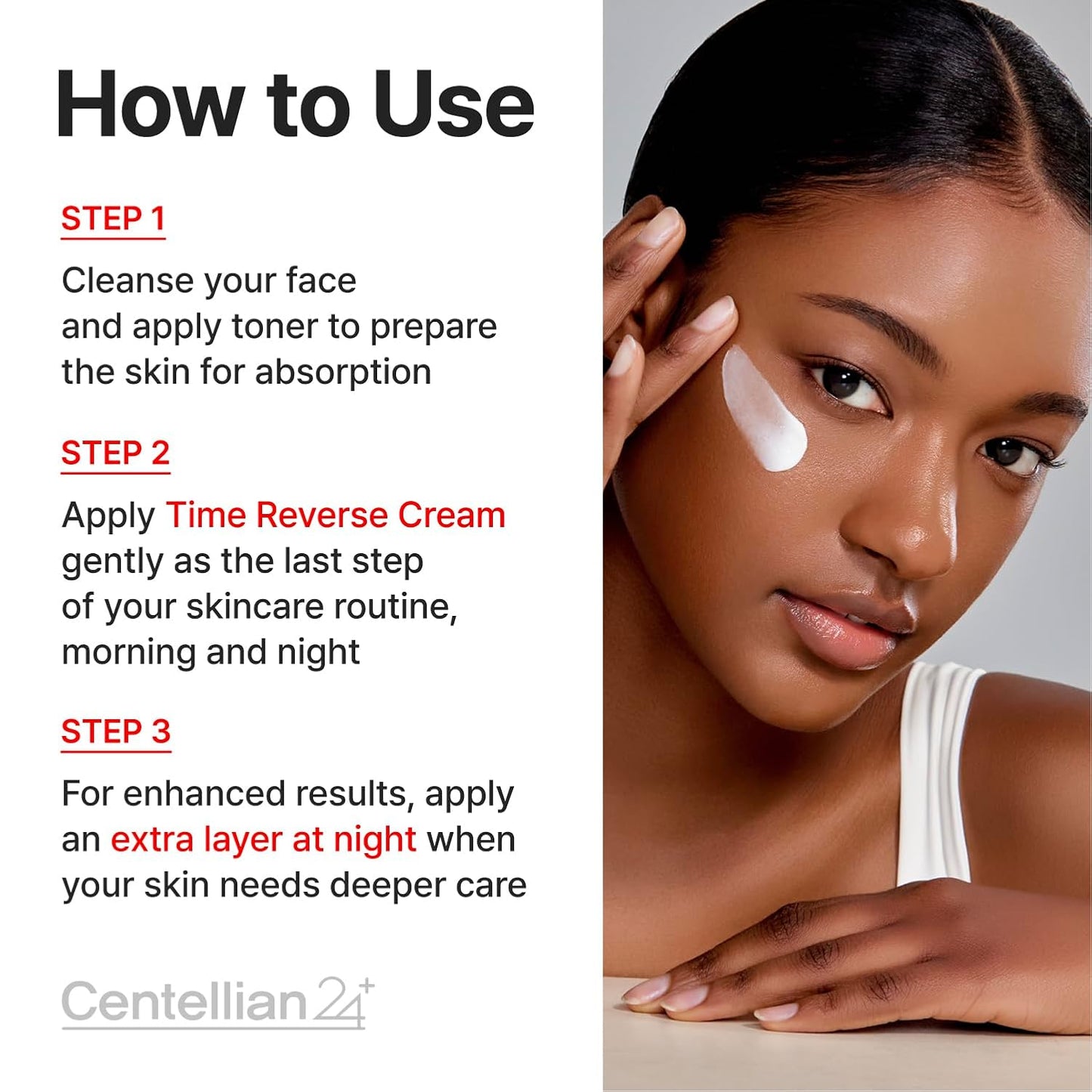 Anti-Aging Face Cream - Cica + Hyaluronic Acid Care For Wrinkles & Dry Skin