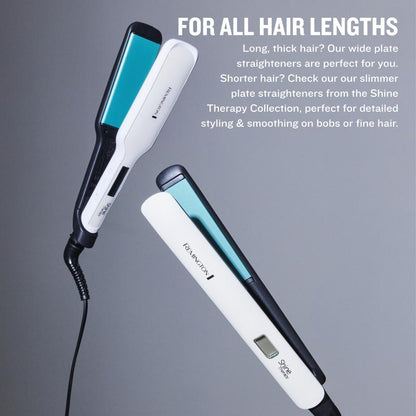 Hair Straightener – Shine Therapy Ceramic Technology For 86% More Glossy, Frizz-Free Hair