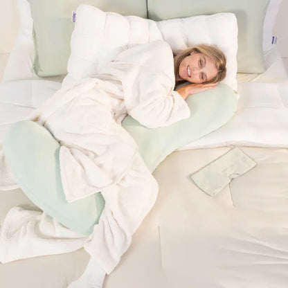Sleep Pain-Free with Premium Full-Body Ergonomic Alignment Pillow