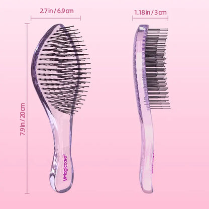 Detangling Hair Brush – Dual-Layer Flexible Bristles For Pain-Free Knot Removal
