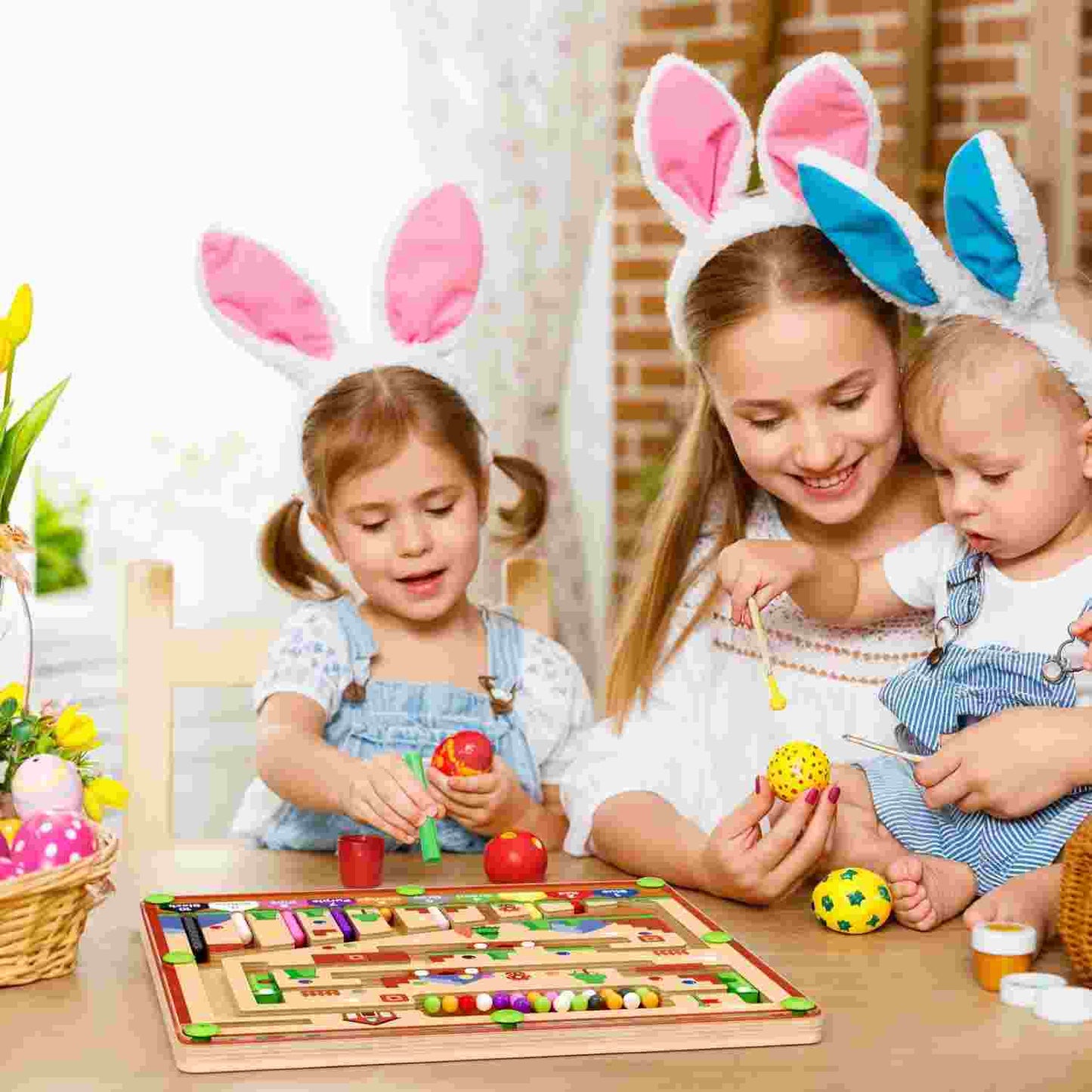 Pixels & Puzzles: Magnetic Color & Number Learning Maze