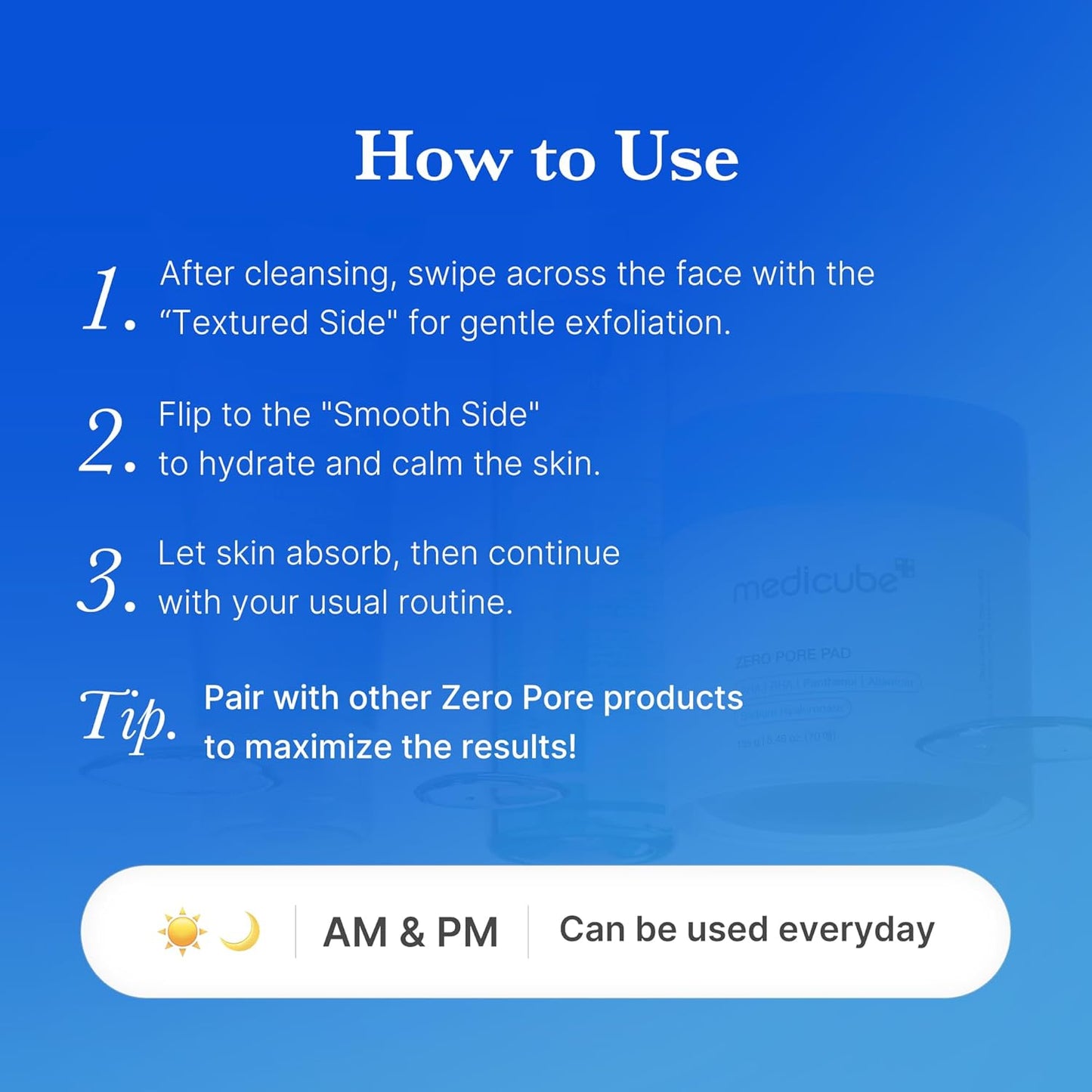 Dual-Acid Pore Tightening Pads--Instant Exfoliating For Filter-Free Skin