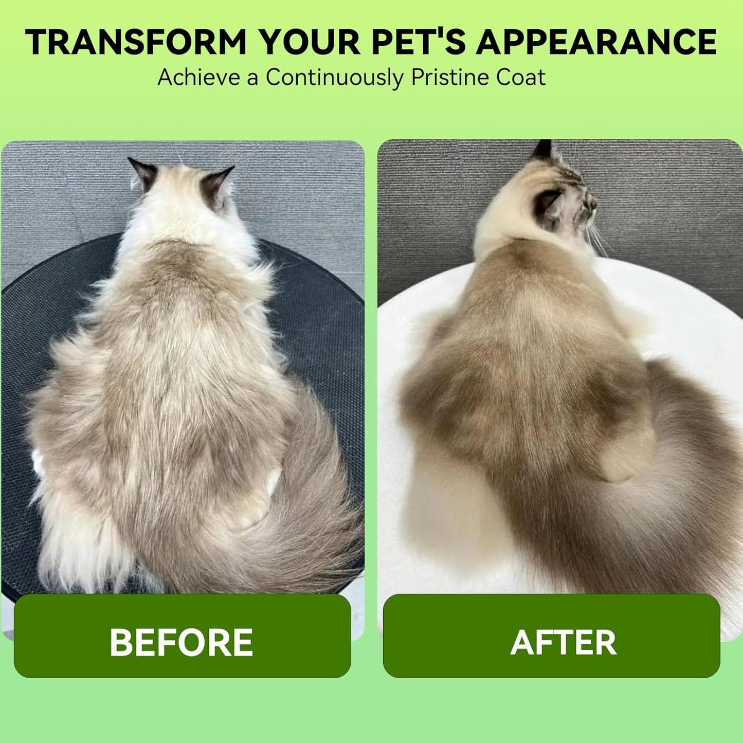 Stop Inhaling Loose Fur! Instant Steamy Grooming Locks 99% Of Flying Hair Safely