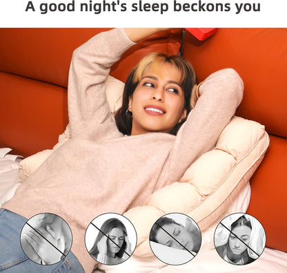 Sleep on a Cloud: The Ultimate Soft Quilted Puff Grid Pillow