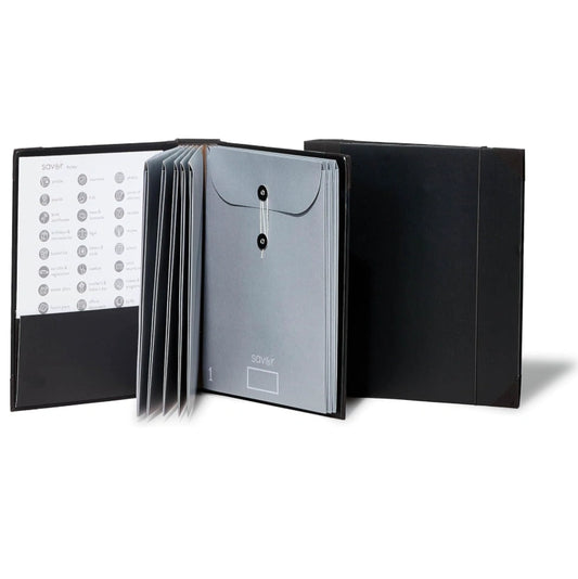 Document Organizer Binder – Acid-Free Custom Filers For Lifetime Legacy Protection