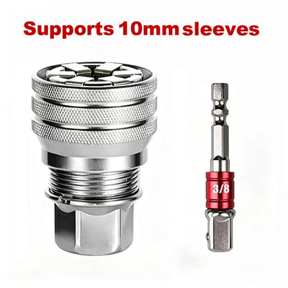 Universal Socket Wrench – Instantly Adapts To Any Size & Shape