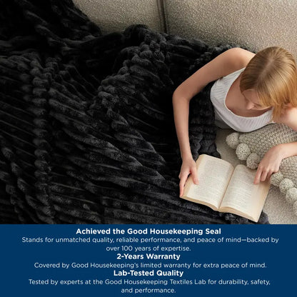 Wrap Yourself in Cloud Comfort: The Only All-Season Stripe Blanket You’ll Ever Need