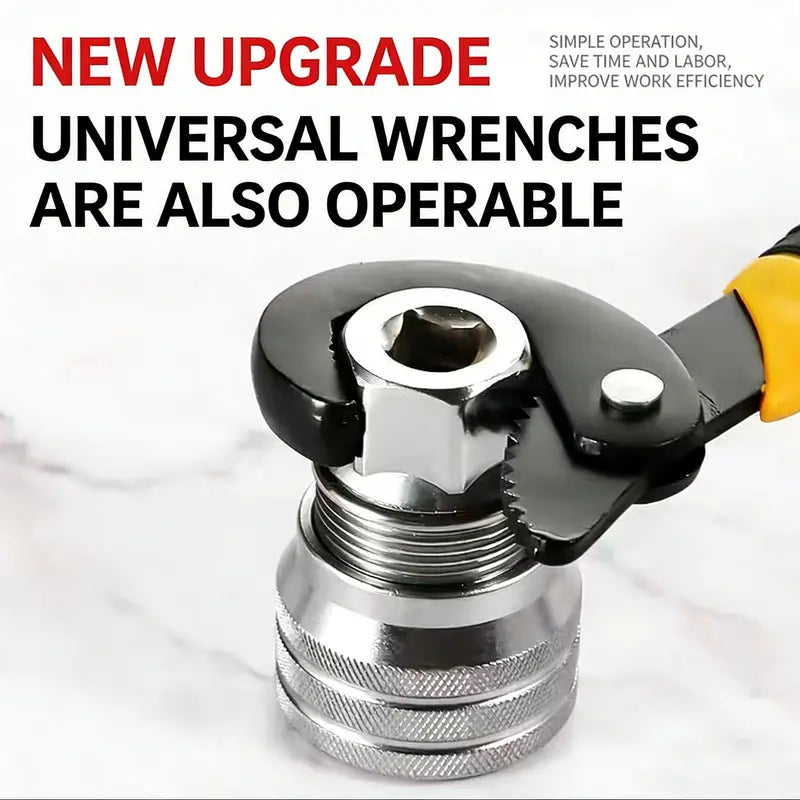 10-19mm Adjustable Multi-Function Universal Magic Socket Wrench Tool