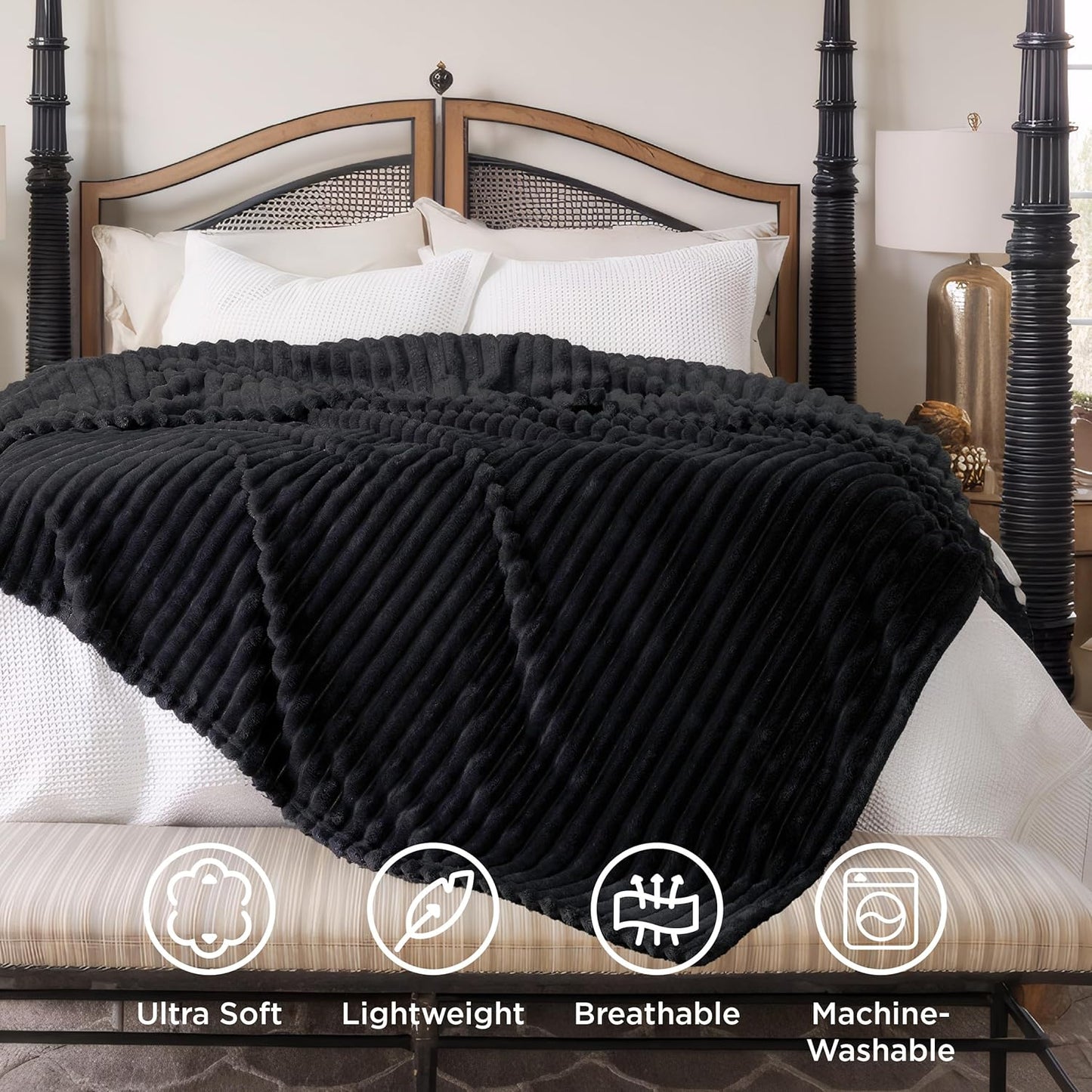 Wrap Yourself in Cloud Comfort: The Only All-Season Stripe Blanket You’ll Ever Need