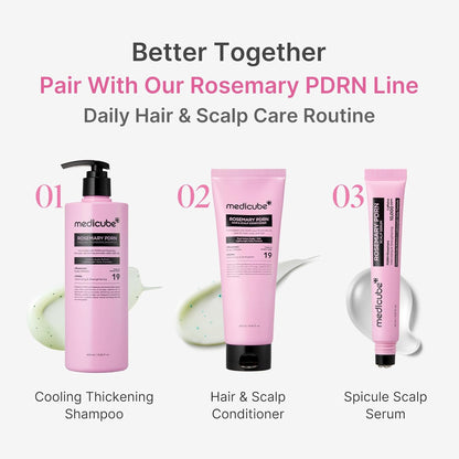 Scalp-to-Hair Strengthening Set – Thicker, Fuller Hair With Rosemary PDRN