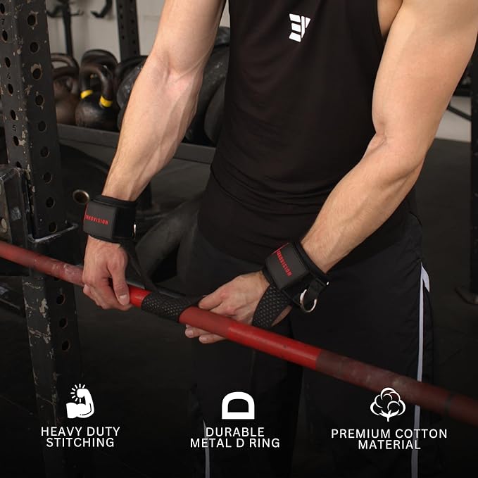 Weight Lifting Straps - Unlock Elite Grip, Crush Every Heavy PR Risk-Free