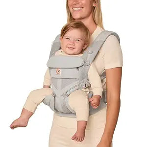 Ergonomic 4-Position Breathable Baby Carrier for Newborns to Toddlers