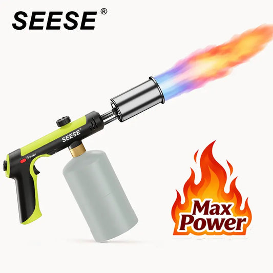 Heavy-Duty Portable Propane Torch With Max Flame Control
