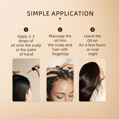 Batana Rosemary Oil for a Nourished Scalp & Smoother, Frizz-Free Hair