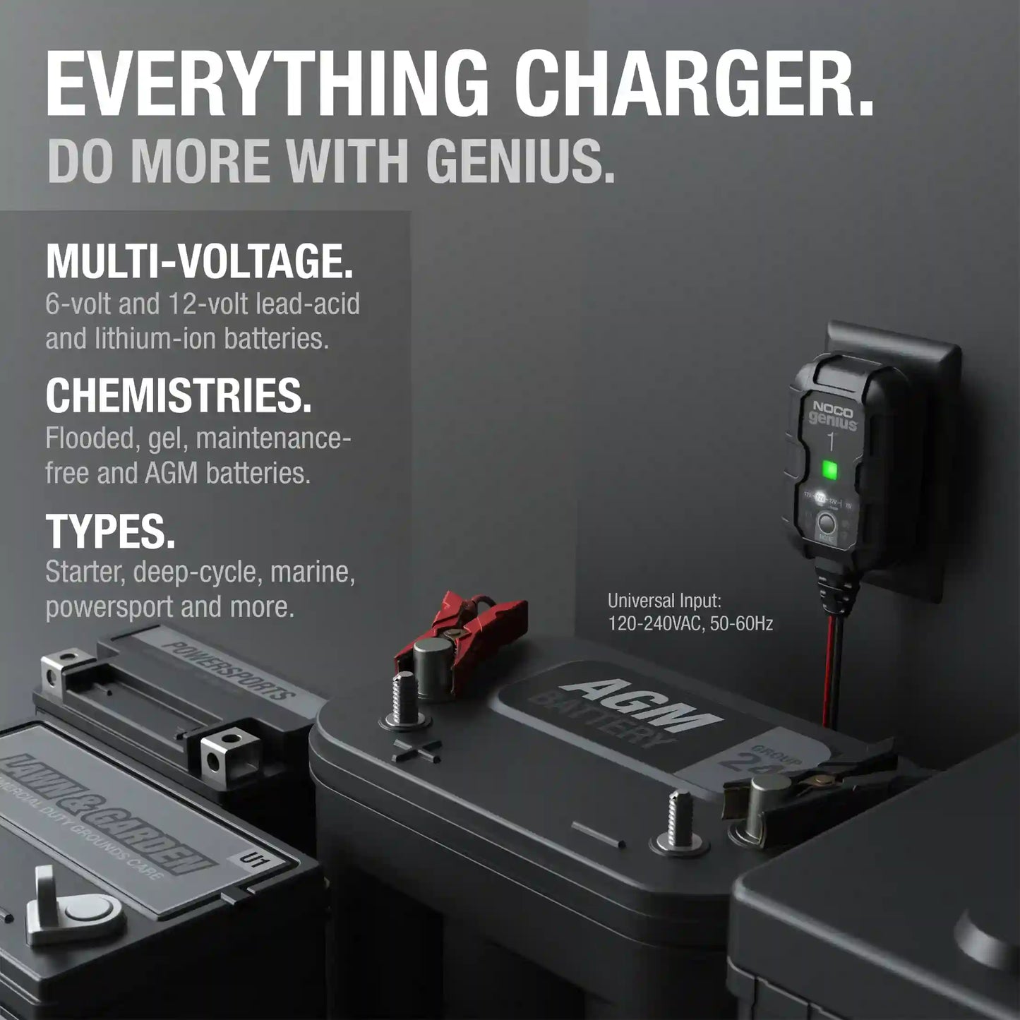 1A Smart Battery Charger – Never Run Out of Power Again