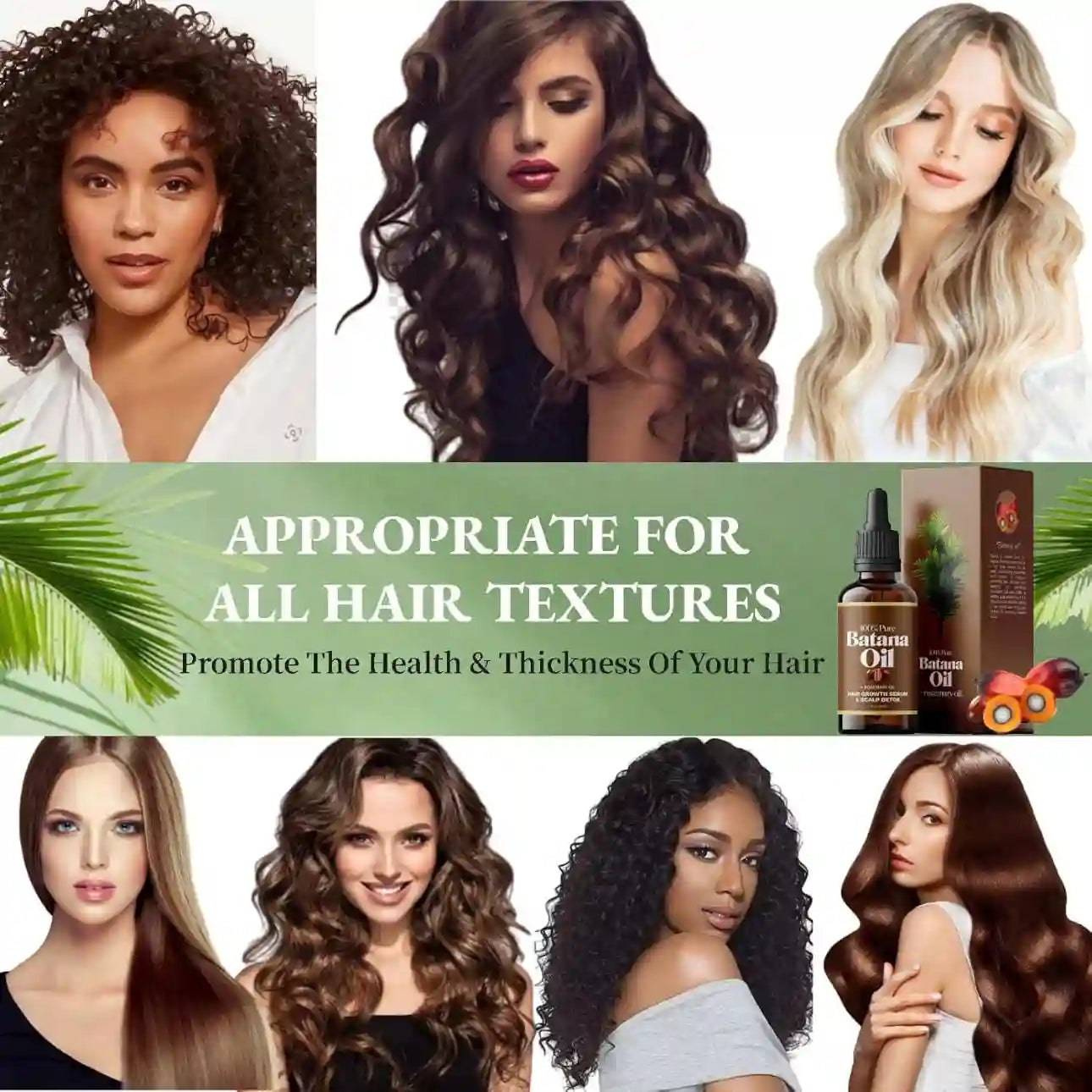 Batana Rosemary Oil for a Nourished Scalp & Smoother, Frizz-Free Hair