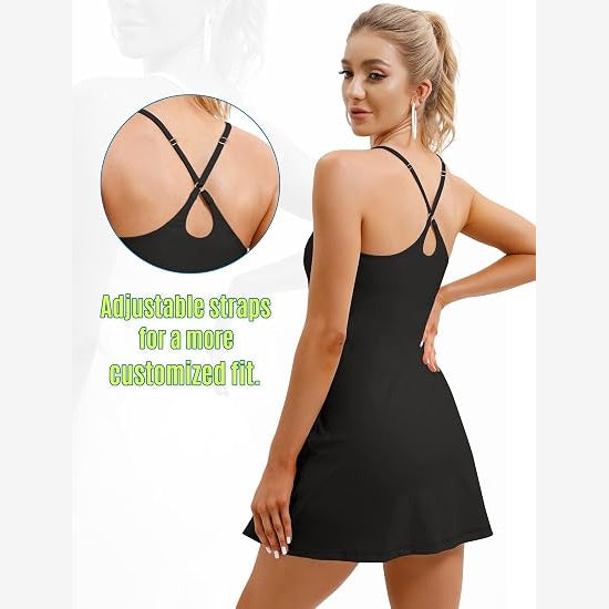 Active Dress - Soft Stretch Fabric For Effortless Movement & All-Day Comfort