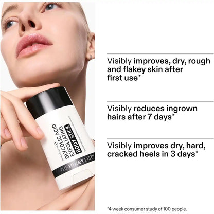 Exfoliating Body Stick – 7% AHA/BHA Formula For Smoother-Looking Skin Texture