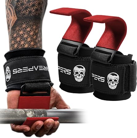 Heavy-Duty Weightlifting Hooks for Maximum Deadlift Strength | 2 Pack per Set