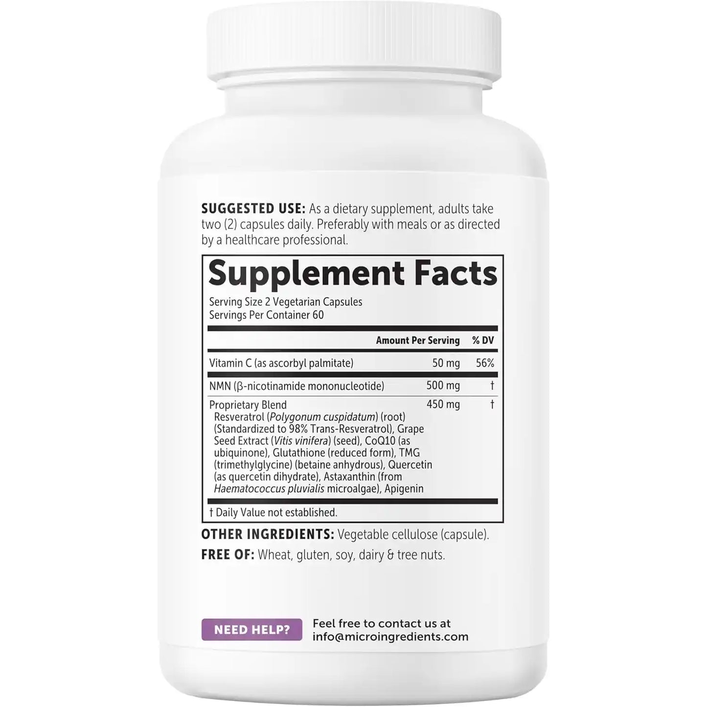 NMN Supplement – High-Strength 10-in-1 NAD+ Complex For Cellular Energy & Healthy Aging