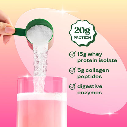 Fuel Your Body with Light, Juice-Like Clear Whey Isolate & Collagen Protein