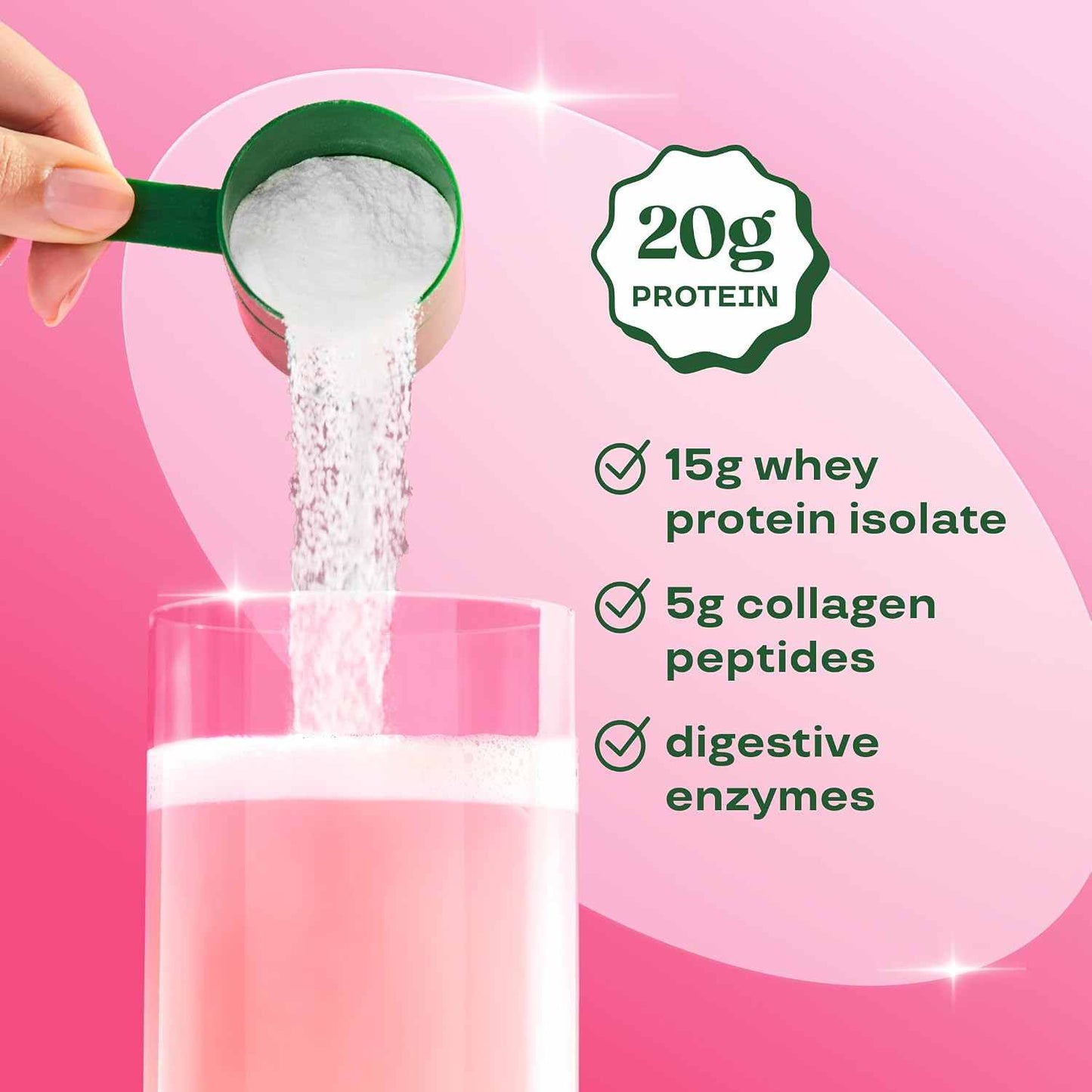 Fuel Your Body with Light, Juice-Like Clear Whey Isolate & Collagen Protein